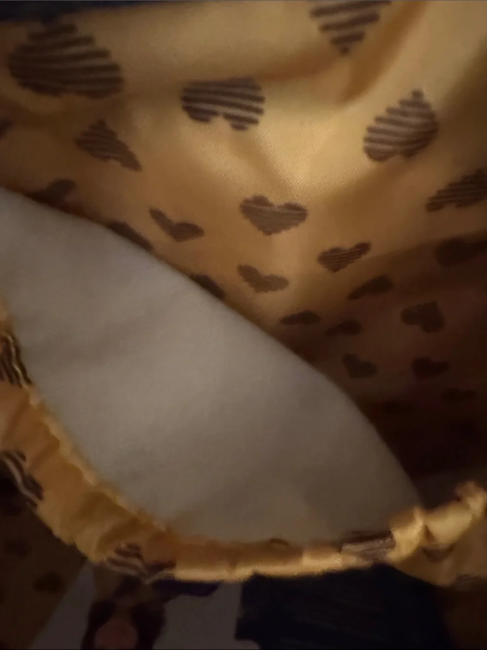Rare LUG Hearts Gold GondolaSE Hobo Bag